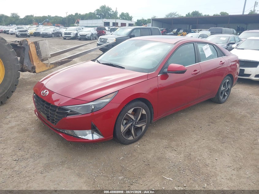 2022 HYUNDAI ELANTRA auction photo 2