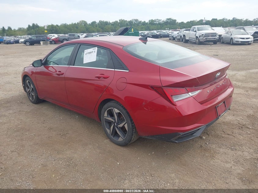 2022 HYUNDAI ELANTRA auction photo 3