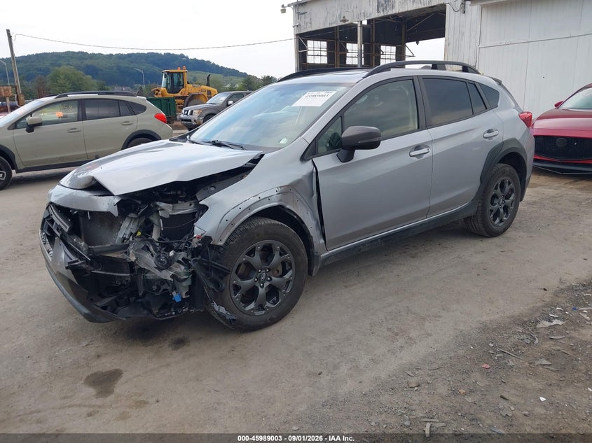 2023 Subaru XV, Left Front, IAAI, VIN JF2GTHSC6PH314325 — photo 2
