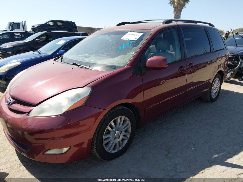 2008 Toyota Sienna, Звичайний знос, IAAI, VIN 5TDZK22C08S194607 — фото 2