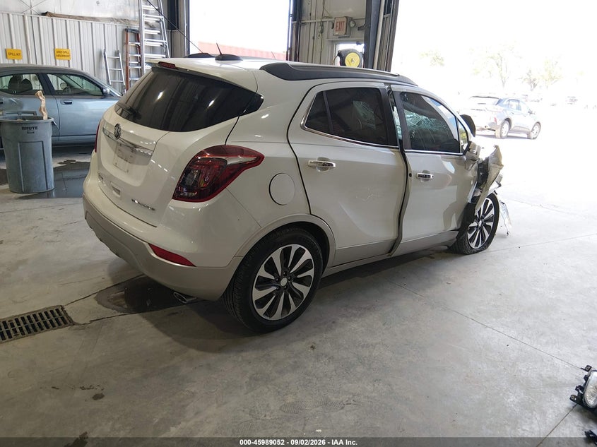 Vin: kl4cjbsb9jb660834, lot: 46488377, buick encore preferred ii 20184
