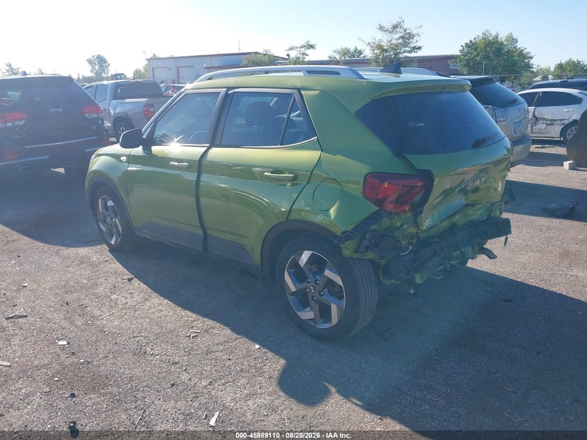 Vin: kmhrc8a38lu034749, lot: 46488435, hyundai venue sel 20203