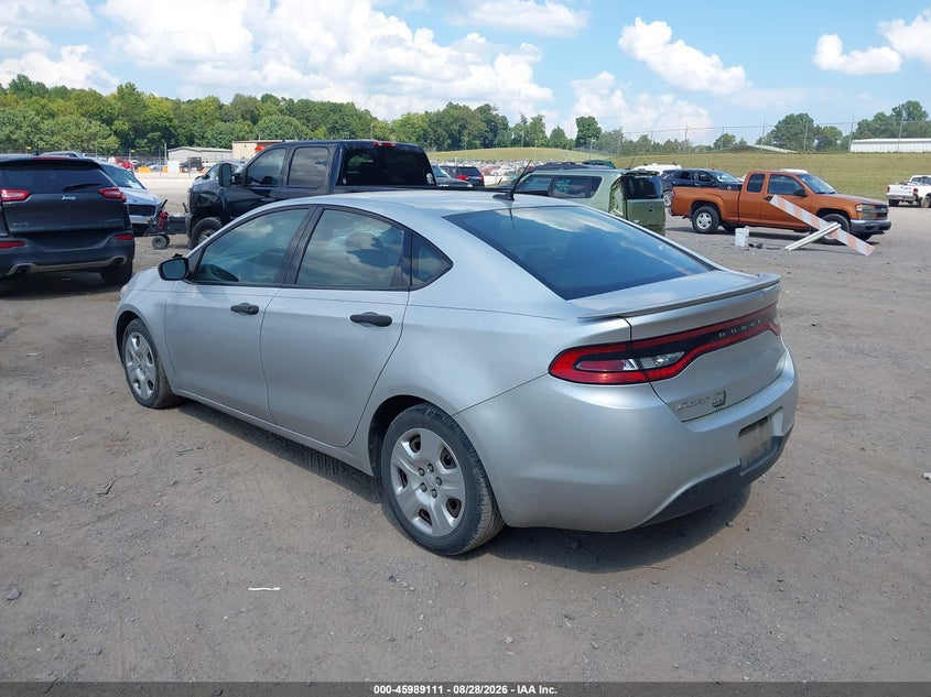 Vin: 1c3cdfaaxdd306752, lot: 46488436, dodge dart se 20133