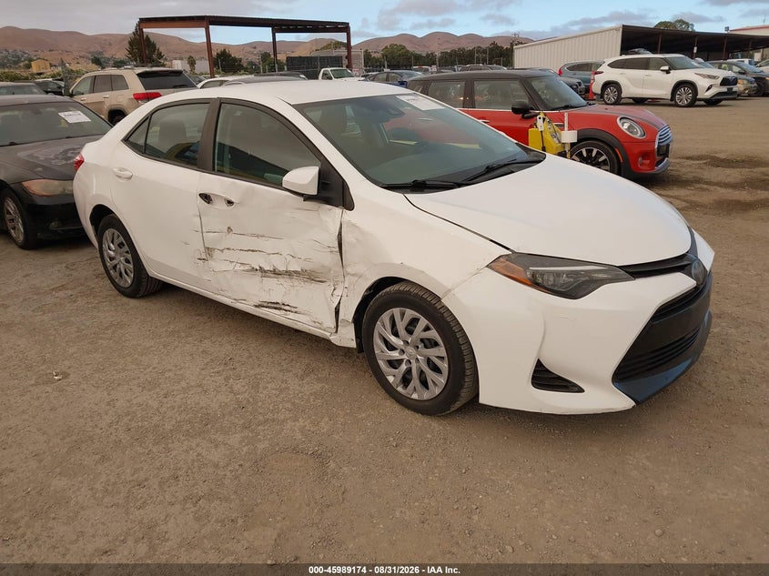 2018 TOYOTA COROLLA auction photo 1