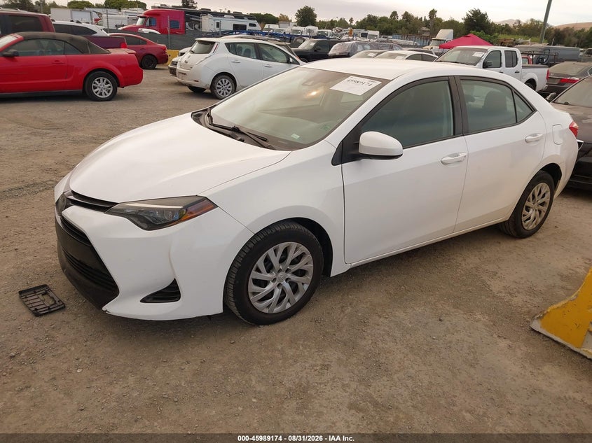 2018 TOYOTA COROLLA auction photo 2