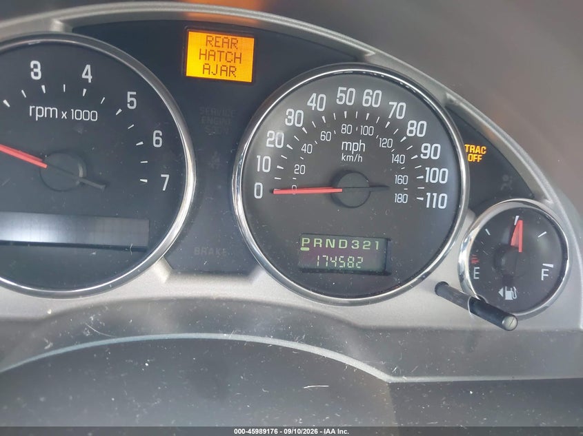 BUICK RENDEZVOUS 2006 VIN 3G5DA03LX6S666408