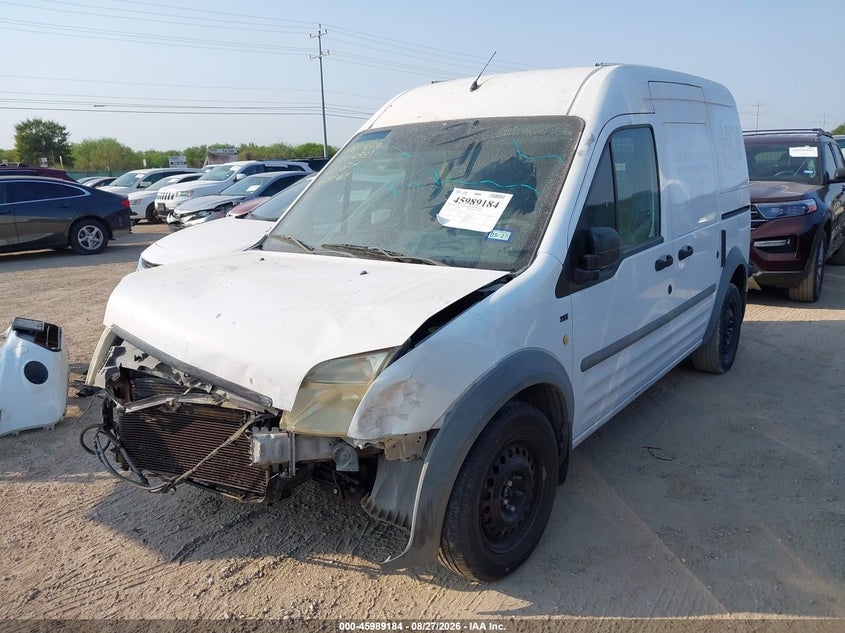 2010 Ford Transit Connect, Front End, IAAI, VIN NM0LS7DN1AT028568 — photo 2