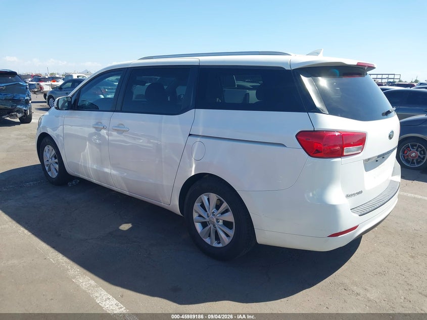 Vin: kndmb5c15f6057703, lot: 46488511, kia sedona lx 20153