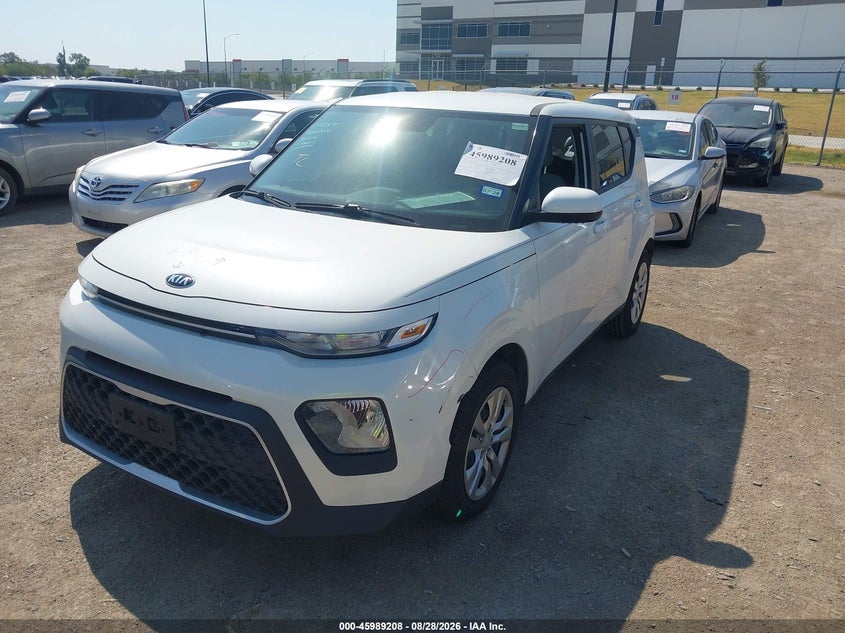 2020 Kia Soul Lx, Rear, IAAI, VIN KNDJ23AU7L7728265 — photo 2