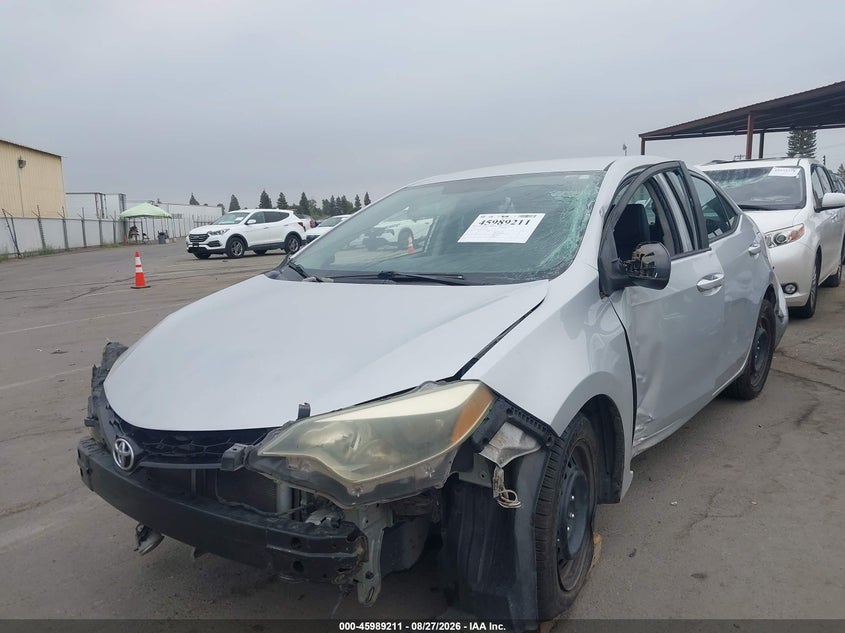 2015 Toyota Corolla, Удар спереди, IAAI, VIN 2T1BURHE7FC371365 — фото 2