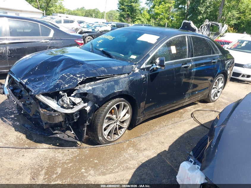 2018 Lincoln MKZ, Front End, IAAI, VIN 3LN6L5F95JR609747 — photo 2