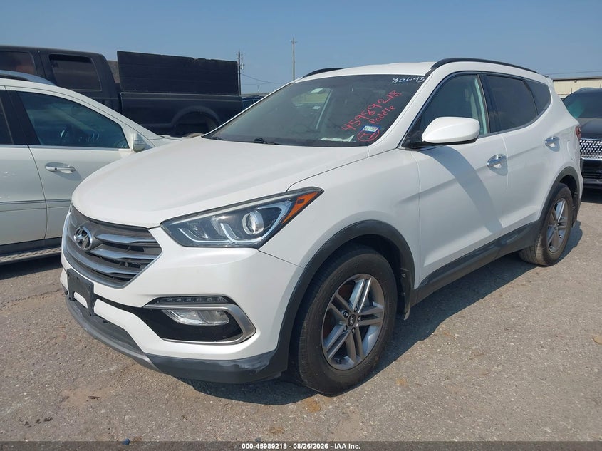 2017 HYUNDAI SANTA FE SPORT UTILITY VEHICLE 2.4L I-4 DI, DOHC, VVT, REGULAR , 185HP