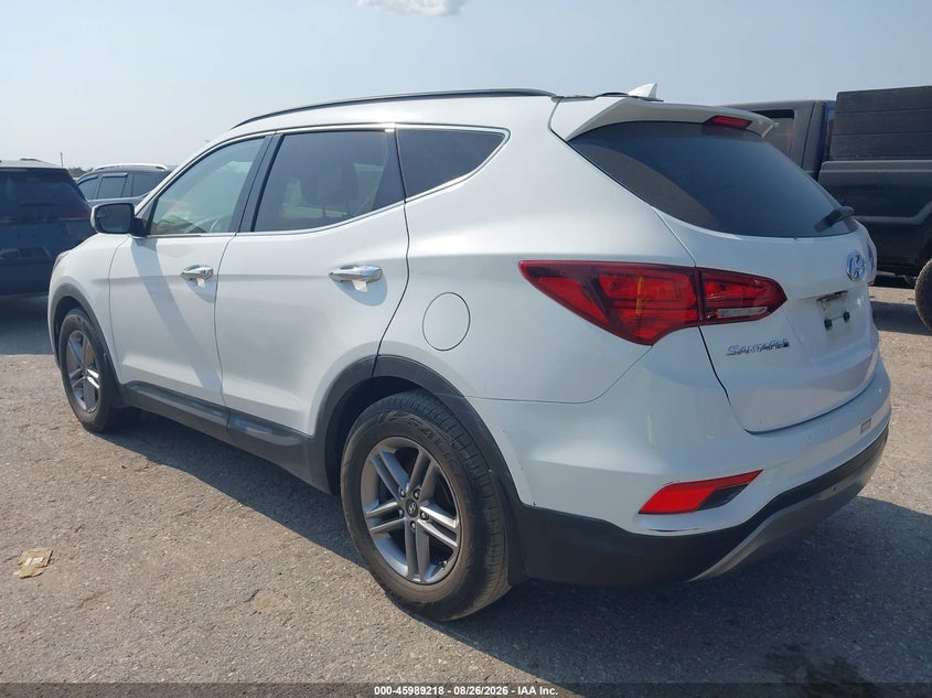 2017 HYUNDAI SANTA FE SPORT UTILITY VEHICLE 2.4L I-4 DI, DOHC, VVT, REGULAR , 185HP