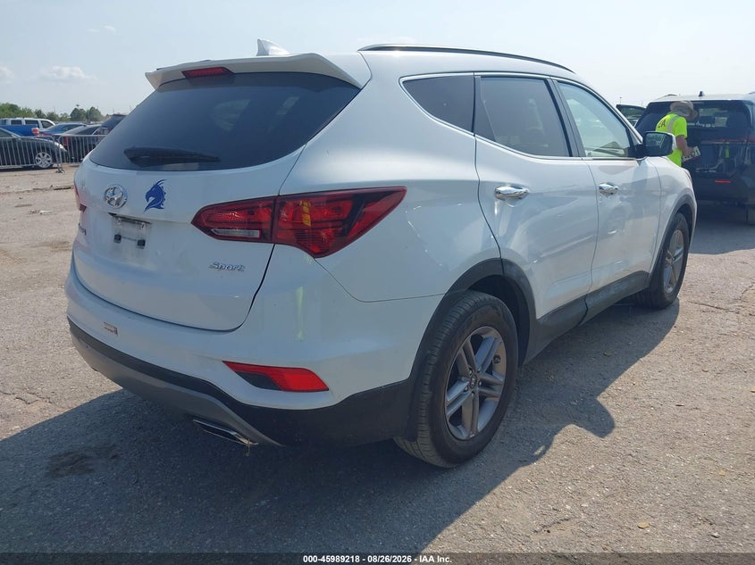 2017 HYUNDAI SANTA FE SPORT UTILITY VEHICLE 2.4L I-4 DI, DOHC, VVT, REGULAR , 185HP