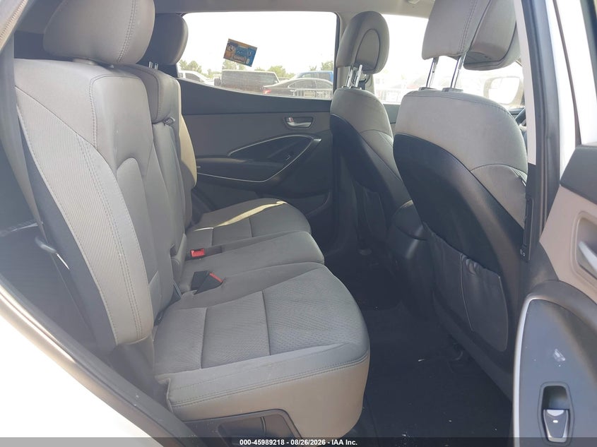 2017 HYUNDAI SANTA FE SPORT UTILITY VEHICLE 2.4L I-4 DI, DOHC, VVT, REGULAR , 185HP