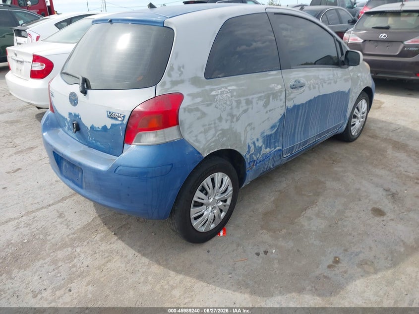 2009 TOYOTA YARIS auction photo 4