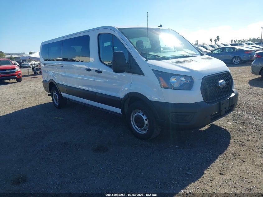 2021 FORD TRANSIT-350 PASSENGER VAN auction photo 1