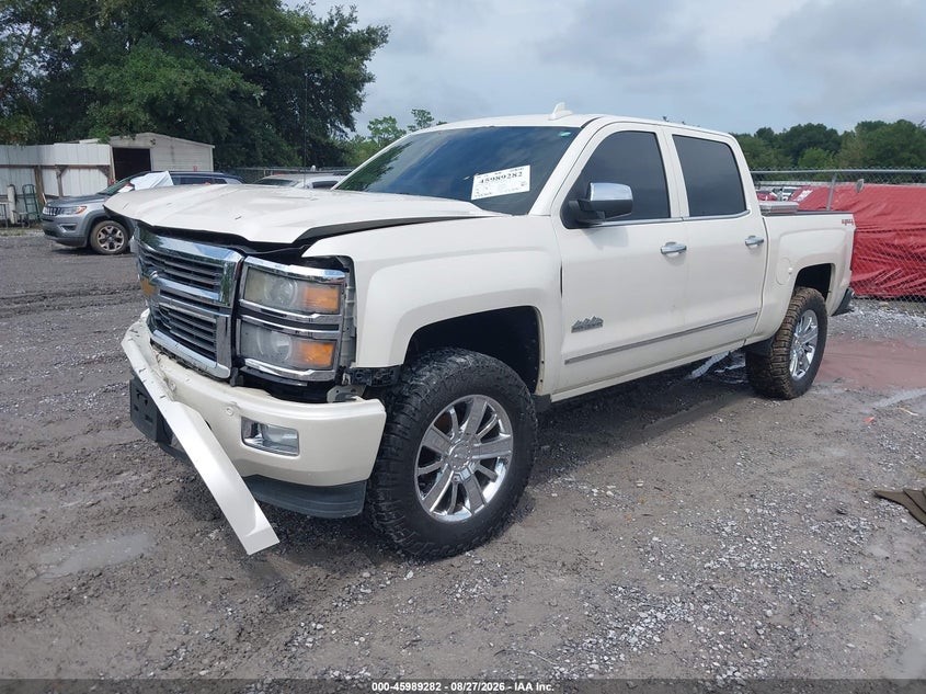 Vin: 3gcuktec8fg151348, lot: 46488607, chevrolet silverado 1500 high country 20152