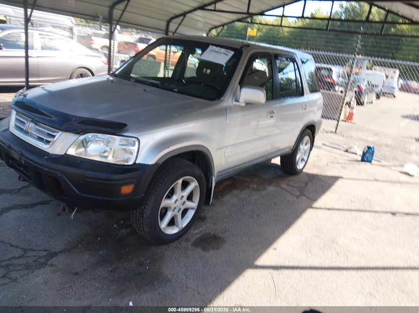 1999 Honda CR-V, Правий зад, IAAI, VIN JHLRD1843XC077563 — фото 2
