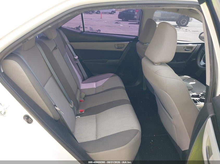 2017 TOYOTA COROLLA SEDAN 1.8L I-4 DOHC, VVT, REGULAR , 132HP