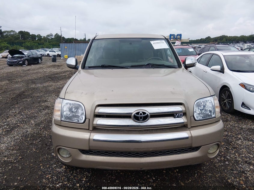 TOYOTA TUNDRA 2005 VIN 5TBDT44155S500915