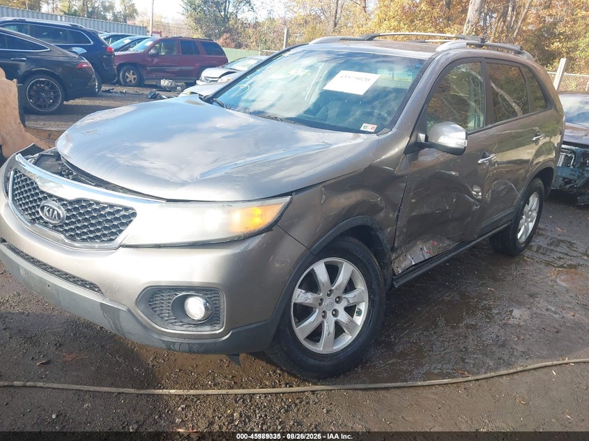 2011 Kia Sorento, Оба бока, IAAI, VIN 5XYKTCA19BG173635 — фото 2