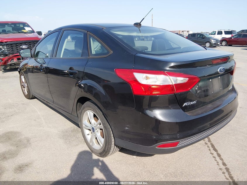 Vin: 1fadp3f26el313587, lot: 46488683, ford focus se 20143