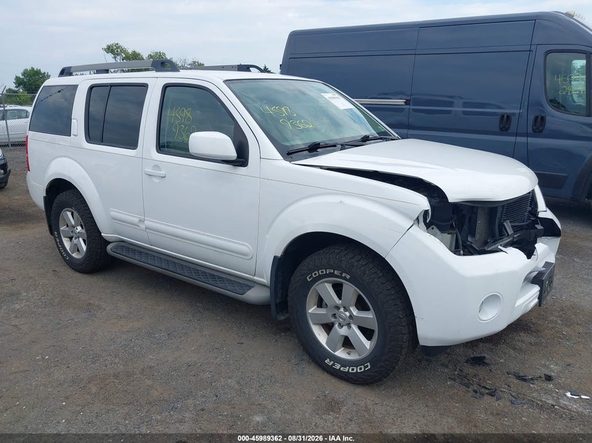 2012 NISSAN PATHFINDER auction photo 1