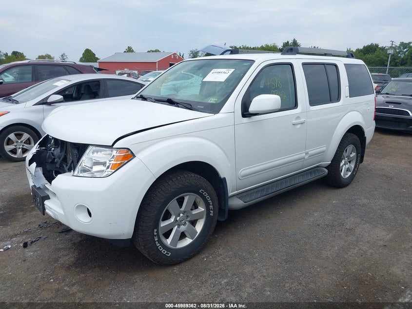 2012 NISSAN PATHFINDER auction photo 2