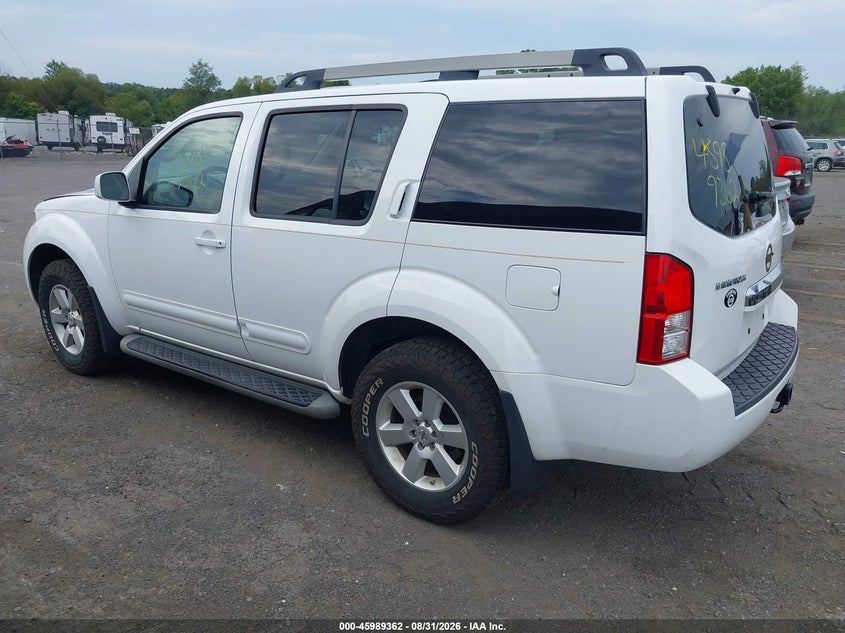 2012 NISSAN PATHFINDER auction photo 3