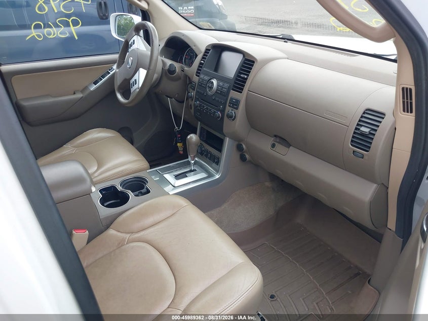 2012 NISSAN PATHFINDER auction photo 5