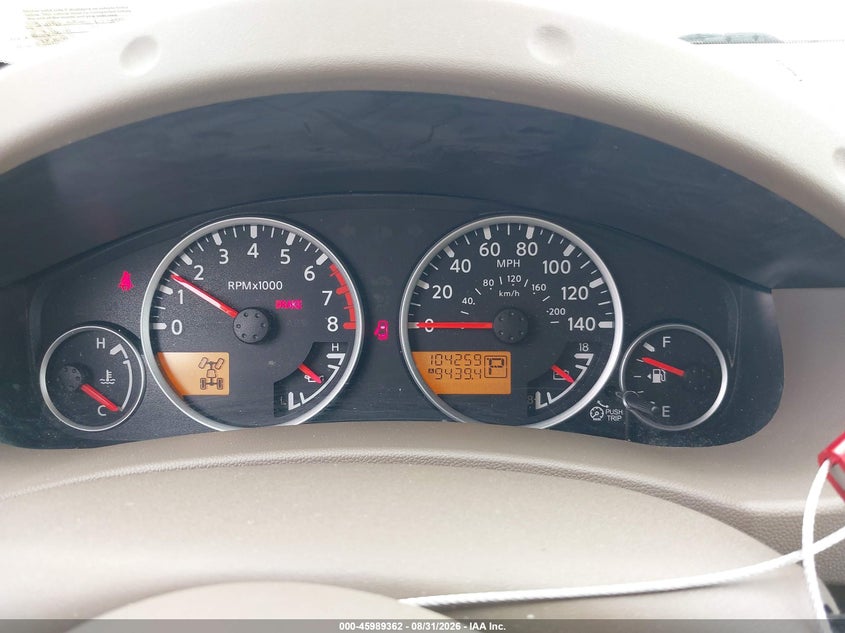 2012 NISSAN PATHFINDER auction photo 7