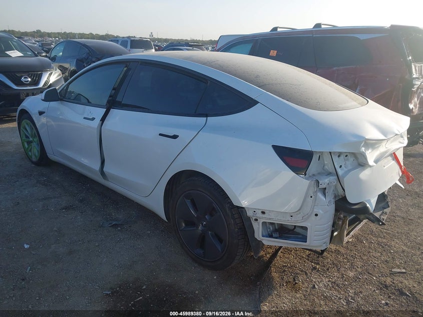 Vin: 5yj3e1eb7pf391870, lot: 46488704, tesla model 3 long range dual motor all-wheel drive 20233