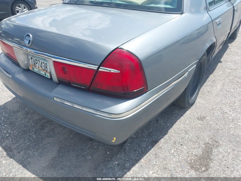 MERCURY GRAND MARQUIS 1998 VIN 2MEFM75W8WX631074