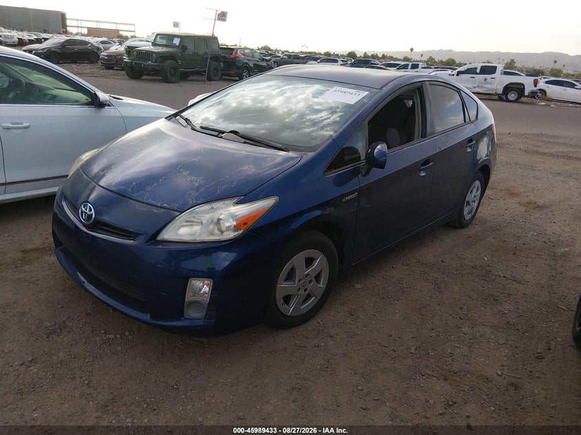 2010 Toyota Prius, Normal Wear & Tear, IAAI, VIN JTDKN3DU2A0010930 — photo 2