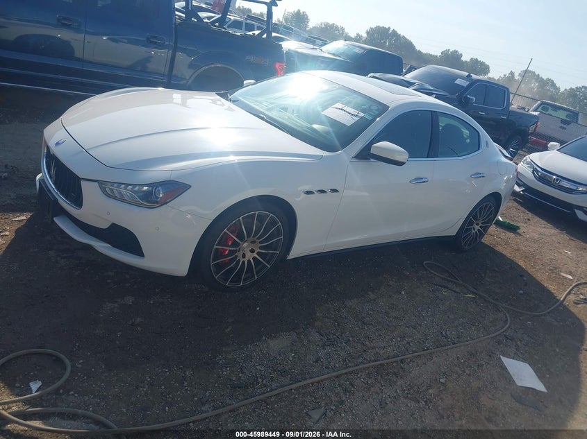 Vin: zam57rtl1h1240543, lot: 46488774, maserati ghibli s q4 20172