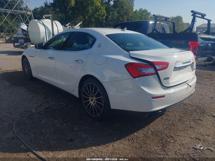 Vin: zam57rtl1h1240543, lot: 46488774, maserati ghibli s q4 20173