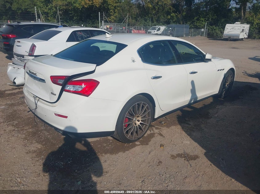 Vin: zam57rtl1h1240543, lot: 46488774, maserati ghibli s q4 20174