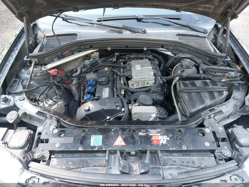 BMW X3 2011 VIN 5UXWX5C56BLK59389