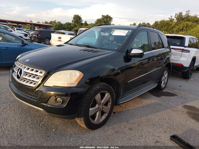 2010 MERCEDES-BENZ ML 350 auction photo 2