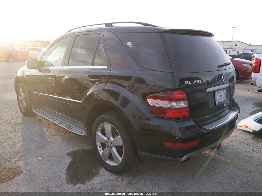 2010 MERCEDES-BENZ ML 350 auction photo 3