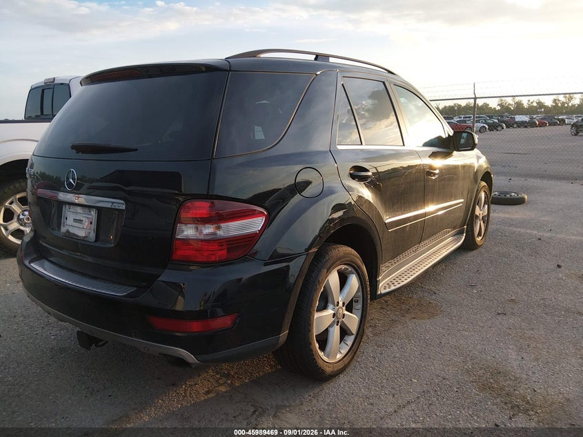 2010 MERCEDES-BENZ ML 350 auction photo 4
