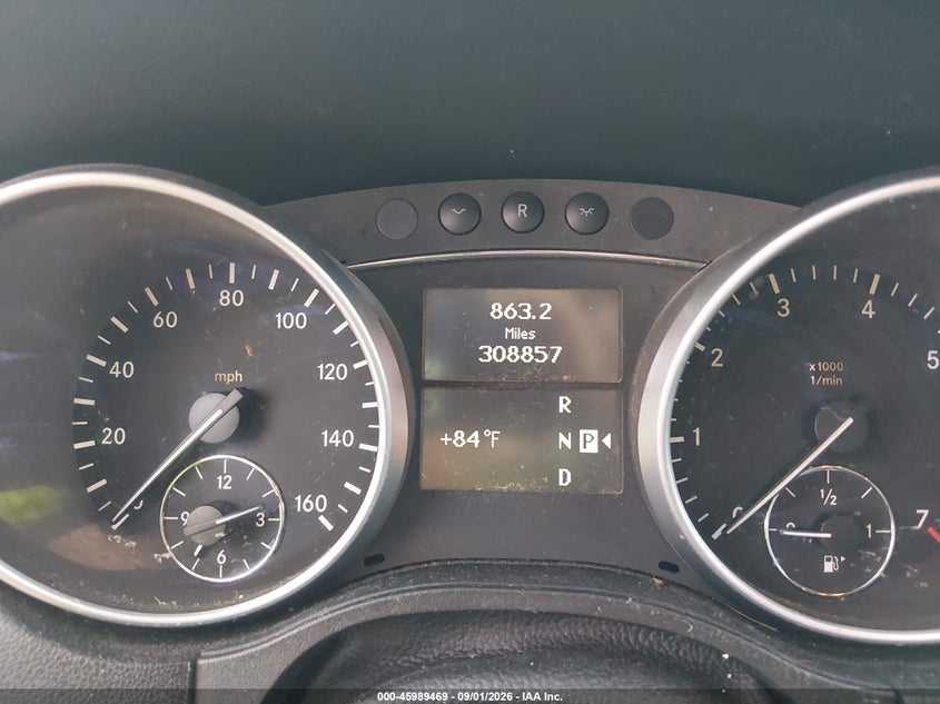 2010 MERCEDES-BENZ ML 350 auction photo 7