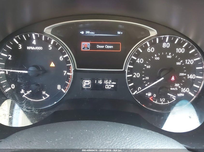 2013 NISSAN ALTIMA SEDAN 2.5L I-4 DOHC, VVT, REGULAR , 182HP