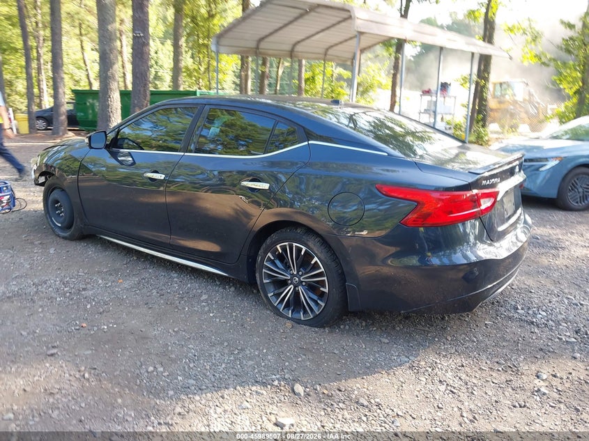 Vin: 1n4aa6apxhc413883, lot: 46488832, nissan maxima 3.5 platinum 20173