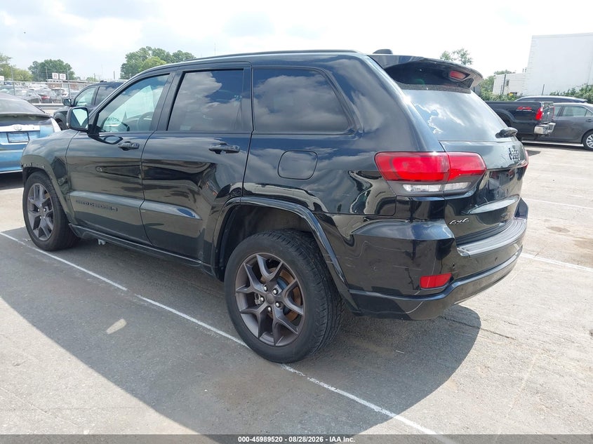 Vin: 1c4rjfbg4mc667711, lot: 46488845, jeep grand cherokee 80th anniversary 4x4 20213