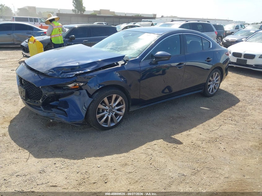 2020 Mazda 3, Front End, IAAI, VIN 3MZBPADL6LM128837 — photo 2