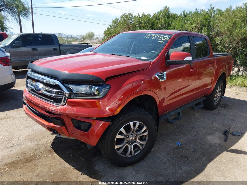 2019 Ford Ranger, Front End, IAAI, VIN 1FTER4FH0KLA56568 — photo 2