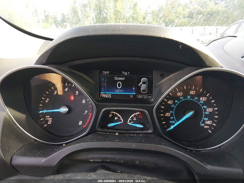 2015 FORD ESCAPE SPORT UTILITY VEHICLE 1.6L I-4 DI, DOHC, VVT, TURBO, 173HP