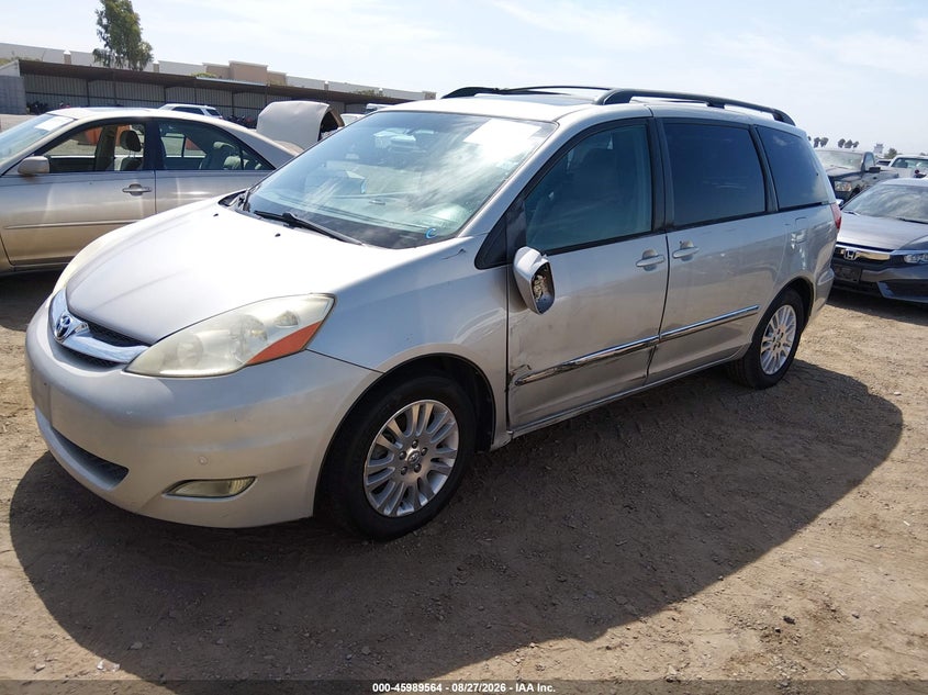 2008 Toyota Sienna, Left Side, IAAI, VIN 5TDZK22C68S210583 — photo 2